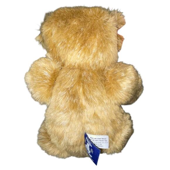 Vermont Teddy Bear Plush Stuffed Animal Jointed Arms Legs Nursery USA Made 12" - Picture 8 of 13